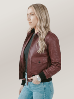 Women's Amelia Leather Jacket