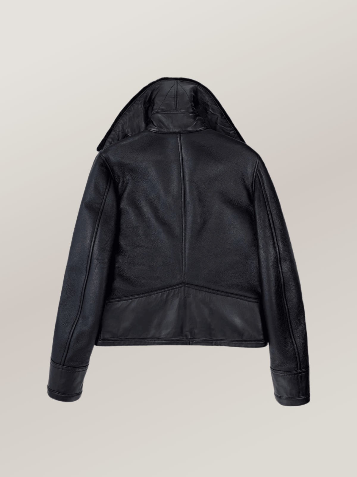 Women's Bailey Cropped Sheepskin Leather Jacket