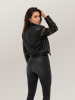 Women's Hot Stuff Bomber Leather Jacket