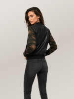 Women's Hot Stuff Bomber Leather Jacket