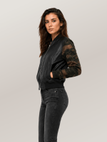 Women's Hot Stuff Bomber Leather Jacket