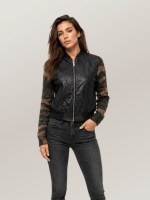 Women's Hot Stuff Bomber Leather Jacket