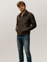 Men's Brown Legacy Leather Jacket