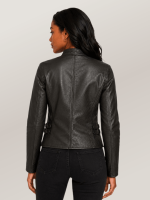 Women's Cafe Racer Motocross Leather Jacket
