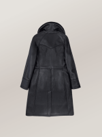 Women's Woodland Sheepskin Trench Coat