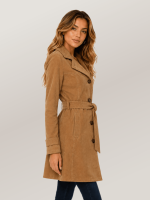 Women's Brown Amelia Trench Coat