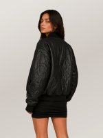 Women's Jenna Quilted Oversized Bomber Jacket