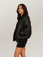 Women's Jenna Quilted Oversized Bomber Jacket