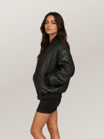 Women's Jenna Quilted Oversized Bomber Jacket