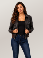 Women's U.S.A.F. 21st Century A-2 Leather Jacket