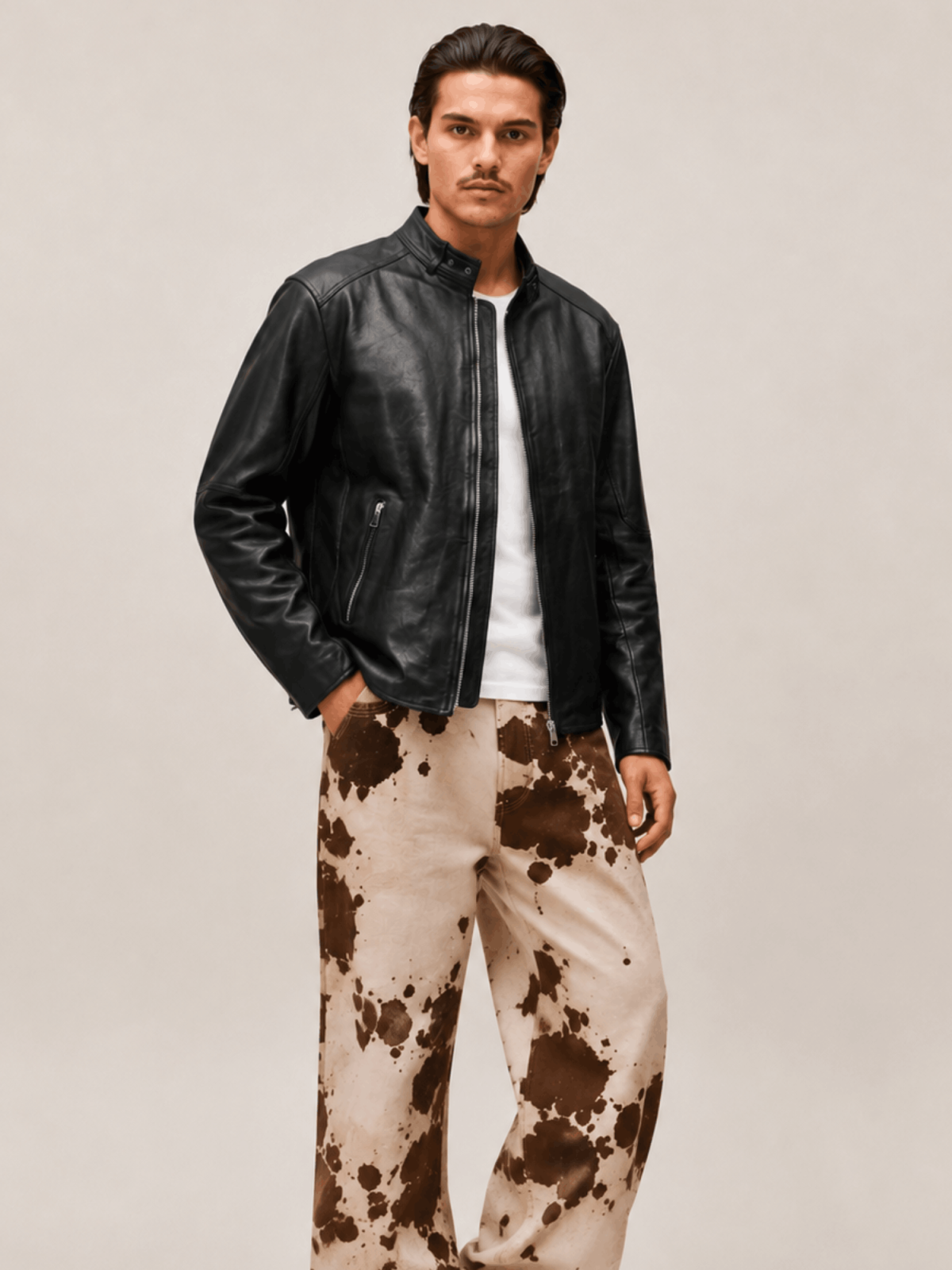 Men's Cora Leather Jacket