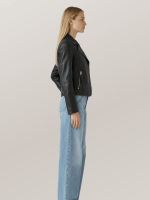 Women's Dalby Slim Fit Leather Biker Jacket
