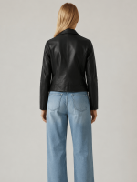 Women's Dalby Slim Fit Leather Biker Jacket