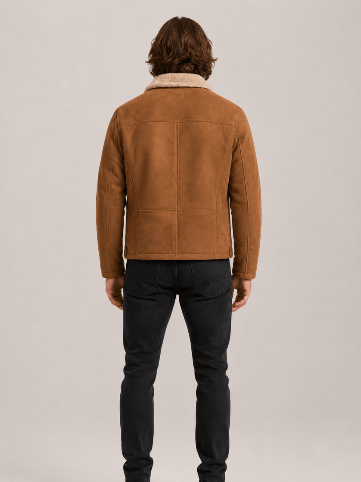 Men's Durango Shearling Barn Coat