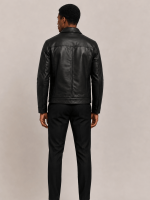 Men's Black Kingston Leather Jacket