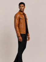 Men's Brown Kingston Leather Jacket