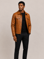 Men's Brown Kingston Leather Jacket