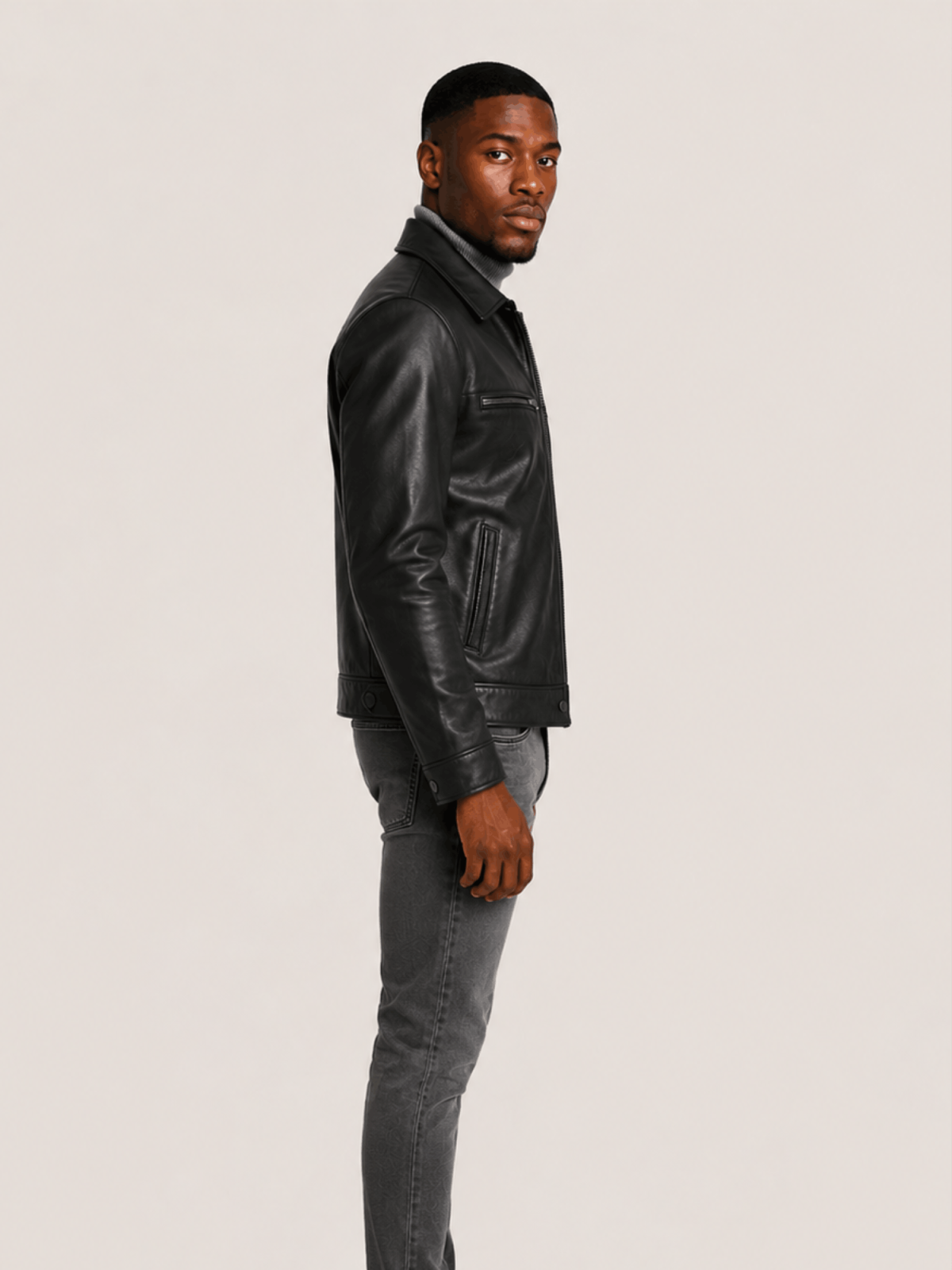 Men's Luck Leather Jacket