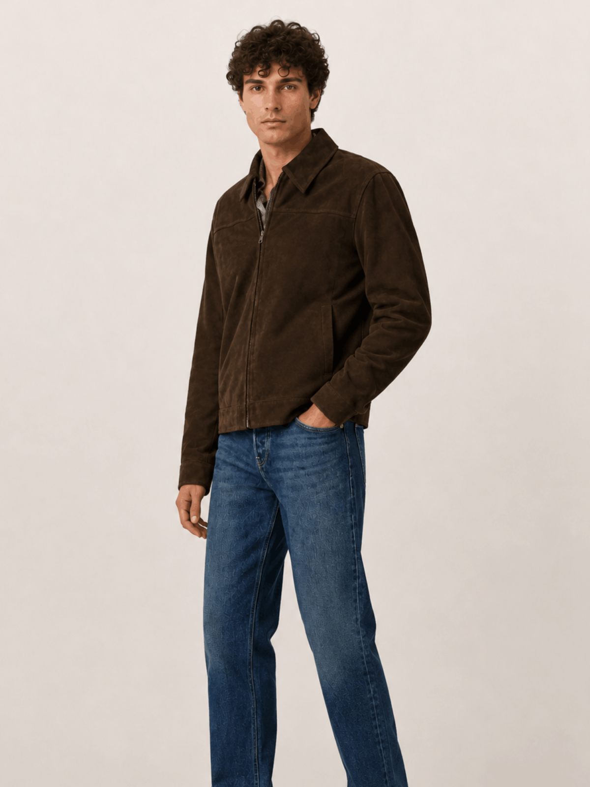 Men's Rhone Suede Jacket