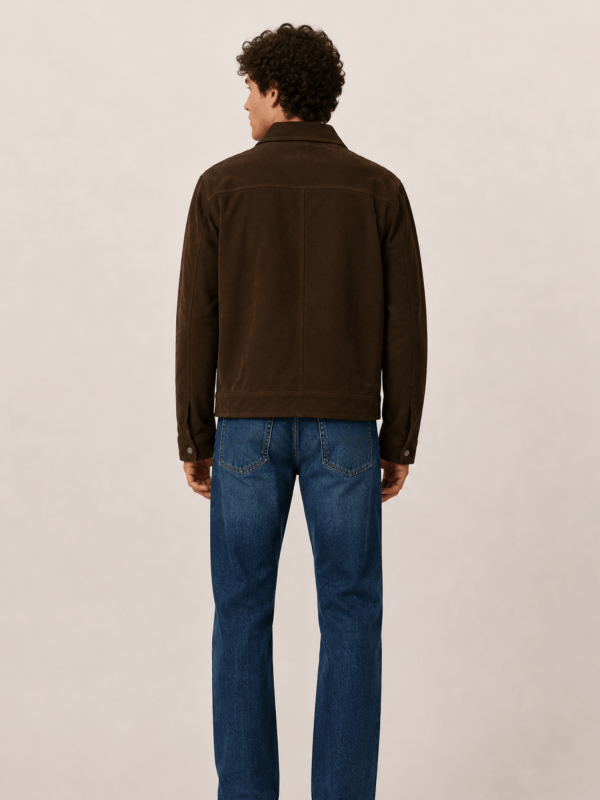 Men’s Suede Leather Jacket 4