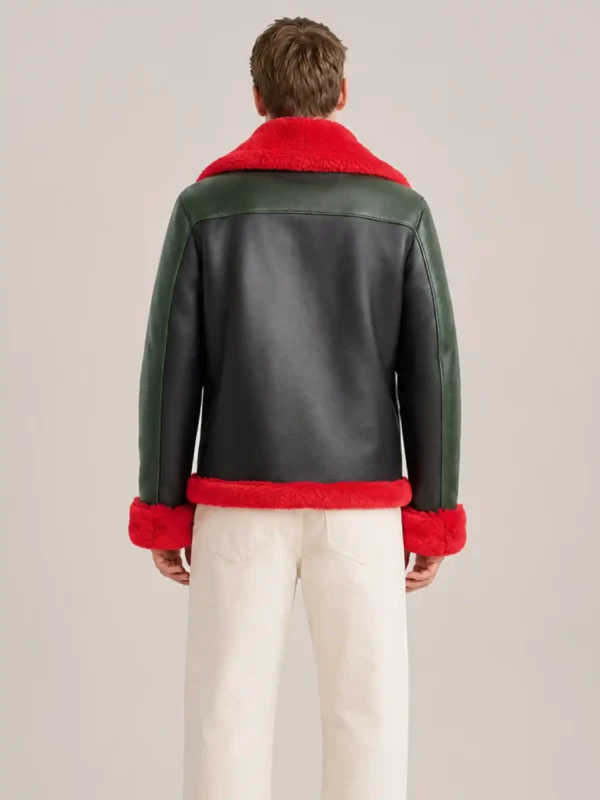 Red fur Shearling 4