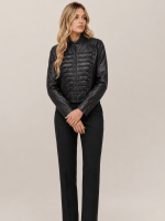 Women's Rummy Cropped Leather Jacket