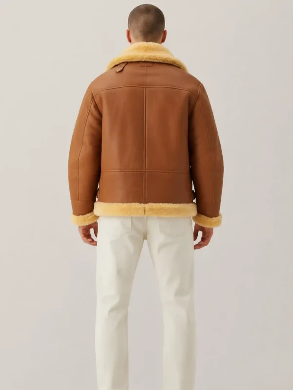 Shearling COgnac Brown 4