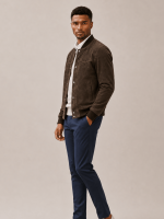 Men's Stafford Leather Bomber Jacket