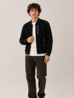 Men's Kemble Suede Bomber Jacket
