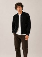 Men's Kemble Suede Bomber Jacket