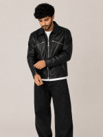 Men's Verdi Fitted Leather Jacket