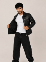 Men's Verdi Fitted Leather Jacket