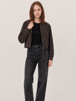 Women's Orten Suede Bomber Jacket