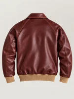 Men's Cognac Cowhide Leather Jacket