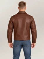 Men's Classic Americana Cowhide Bomber Jacket