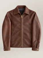Men's Classic Americana Cowhide Bomber Jacket