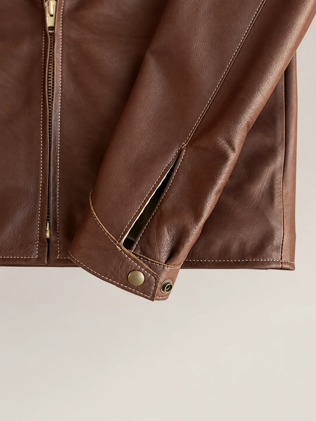 Men's Classic Americana Cowhide Bomber Jacket