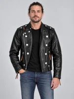 Men's J-31 Leather Motorcycle Jacket