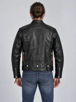 Men's J-31 Leather Motorcycle Jacket