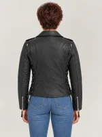 Women's Naked Classic Motorcycle Leather Jacket