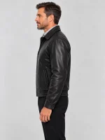 Men's All American Bomber Leather Jacket