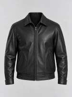 Men's All American Bomber Leather Jacket