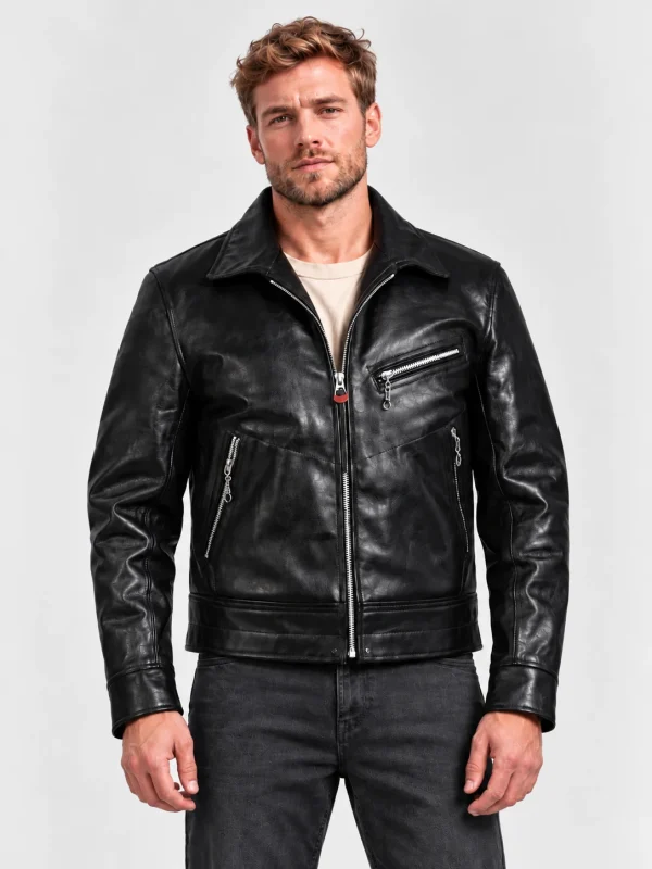 Men's Motorist Sports Leather Jacket