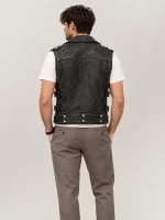 Men's Halloween Brando Black Vest