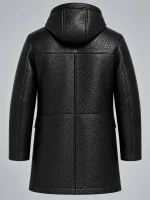 Men's Hooded Parka Coat with Zip