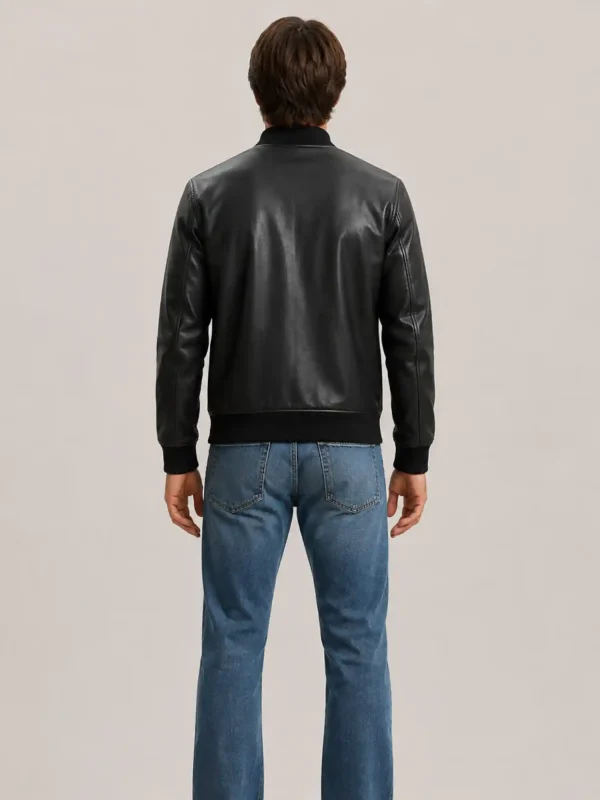 Black leather 4