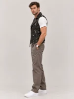 Men's Halloween Brando Black Vest