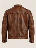 Men's Bourbon Roadster Leather Jacket