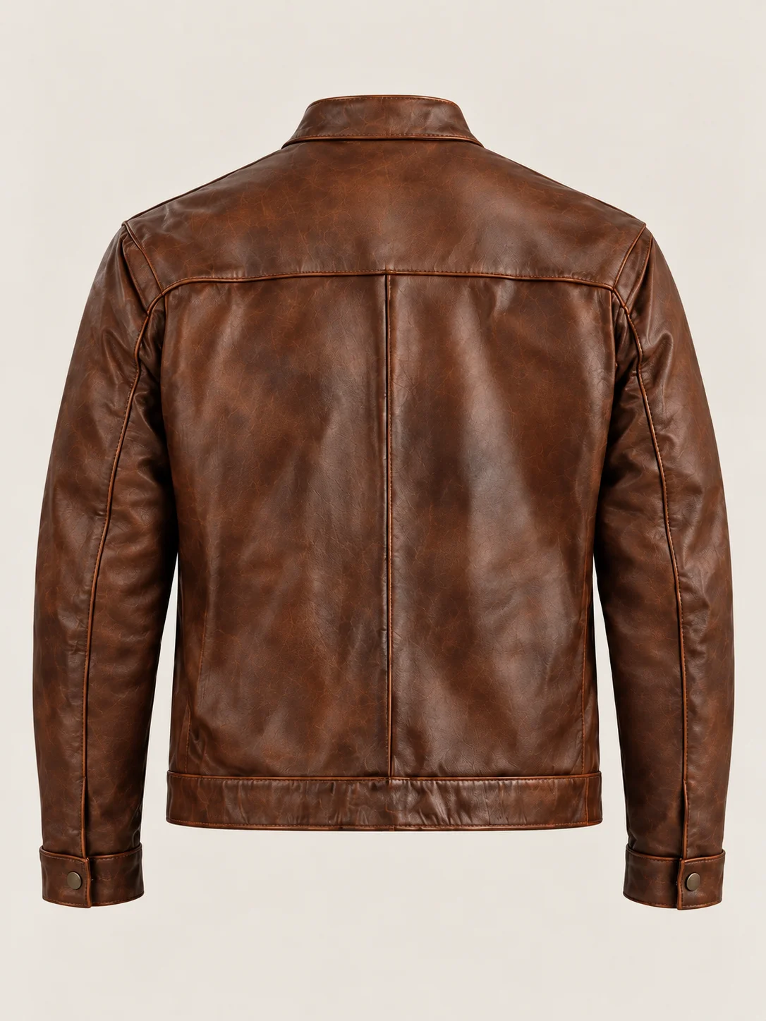 Men's Bourbon Roadster Leather Jacket