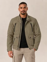 Men's Stone Brown Mojave Motorcycle Jacket 2.0